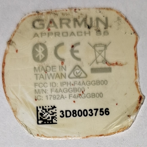 Garmin Approach S6 GPS  Golf Watch. 3D8003756. White, Works. Charger Included. - Picture 6 of 9